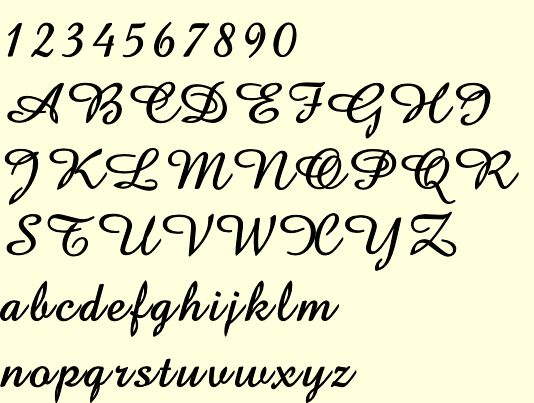 old english numbers